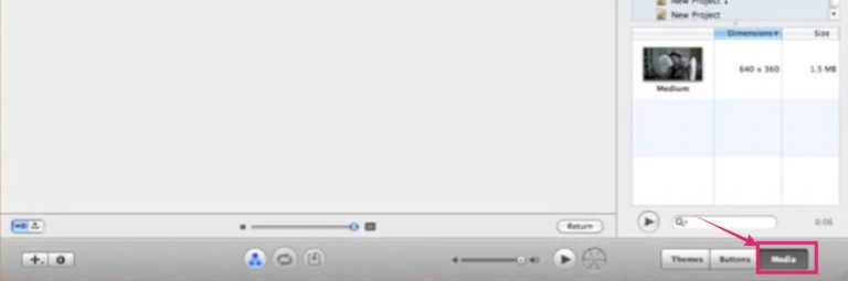 create a looping dvd in idvd