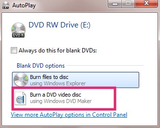 How to Burn a DVD with Continuous Loop