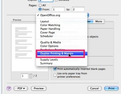 How To Print Double Sided In Open Office