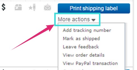 How To Mark Item As Shipped On eBay